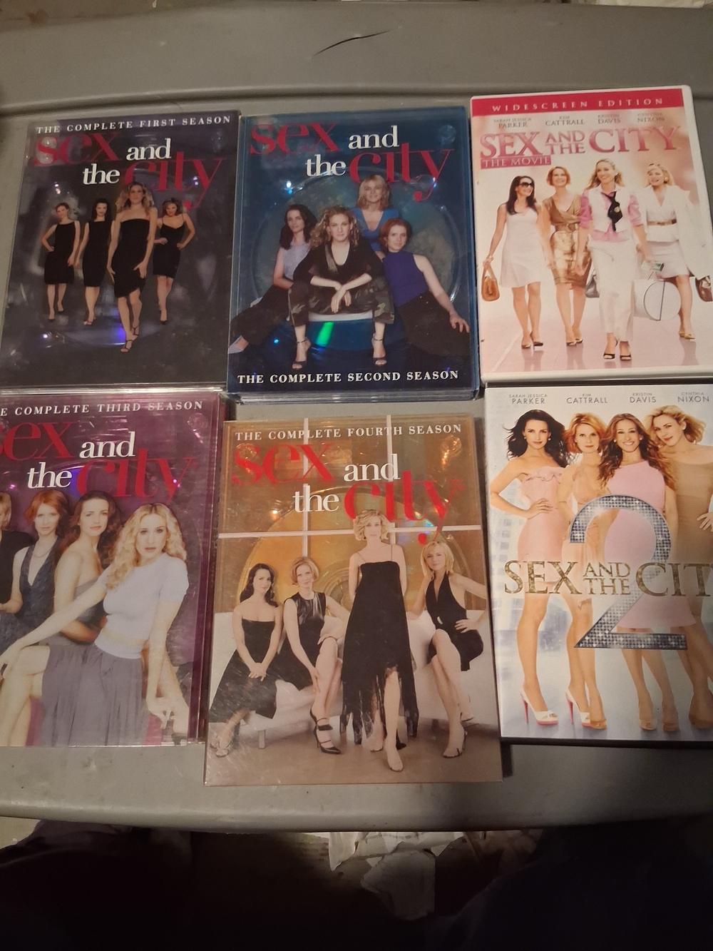 Complete Sex And The Sex Season DVD Collection - Both Movies